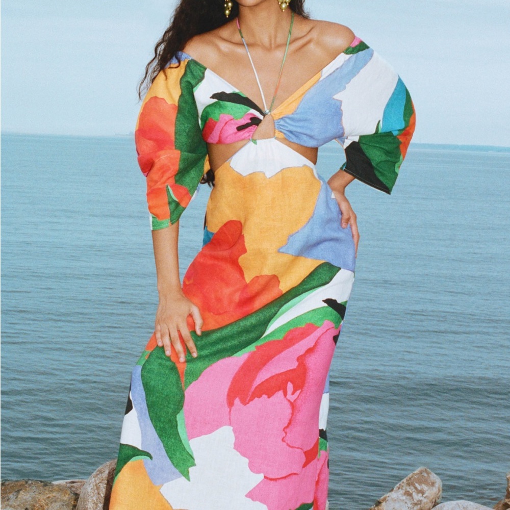 Mara Hoffman Celia Dress in Paloma - Size 0